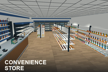 Convenience Store Interior Kit