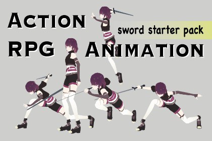 RPG Action Animation ~swordStarterPack~