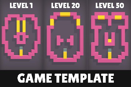 Color Connect 3D - Game Template