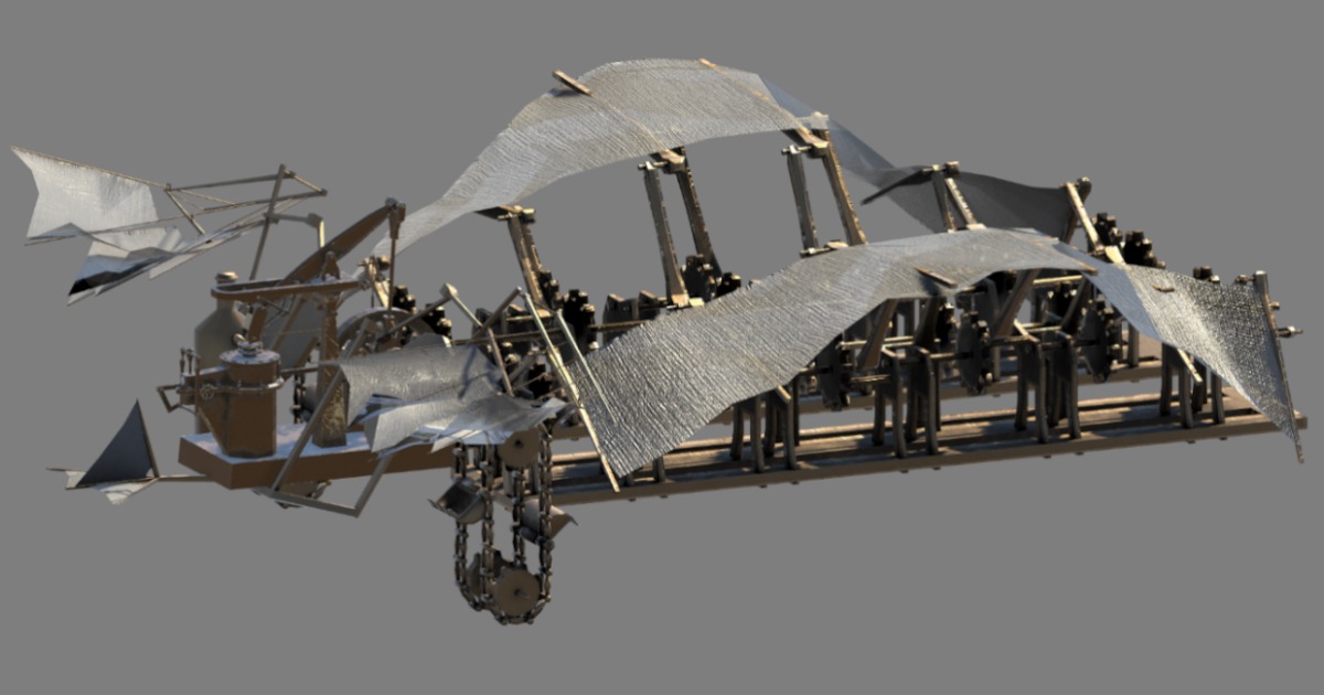 Animated Steam Engine And Steampunk Machines | 3D Props | Unity Asset Store