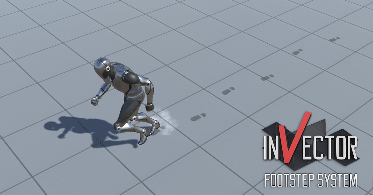 Unity Foot Step Visuals Invector Footstep System | Utilities Tools | Unity Asset Store