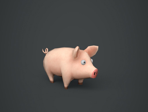 Pig Unity Pig Stylized | 3D Animals | Unity Asset Store