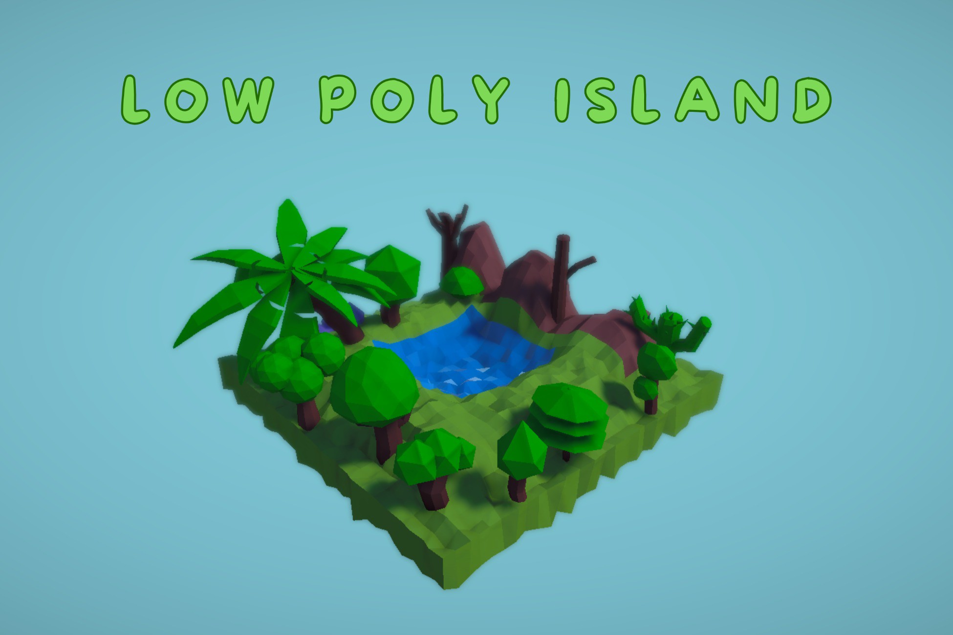 Unity Beyond Island Low Poly Mini Island | 3D Landscapes | Unity Asset Store