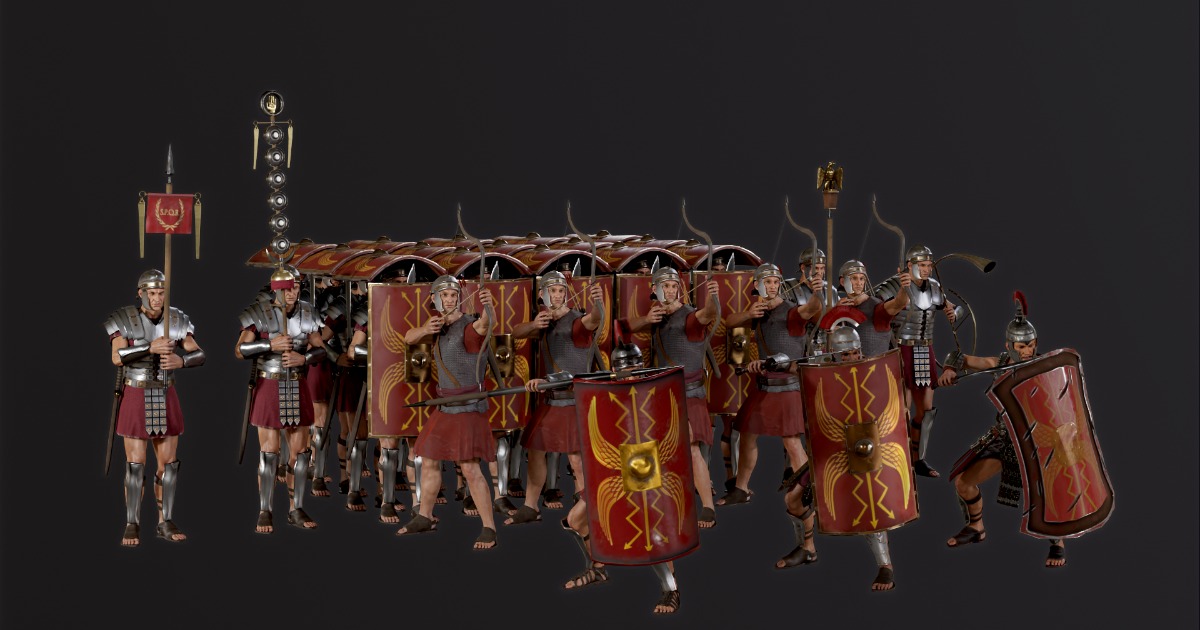 roman collection | Characters | Unity Asset Store