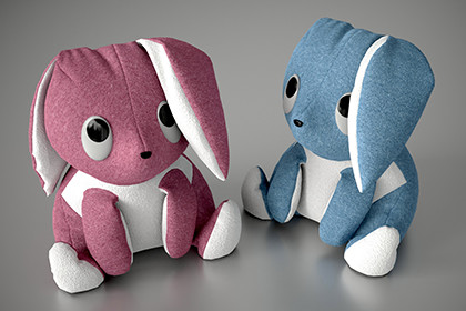 Cute Plush Bunny