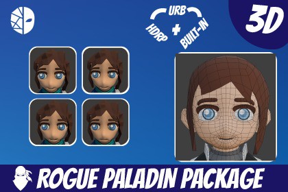 Morphara Fantasy Heros - Female Sacred Rogue