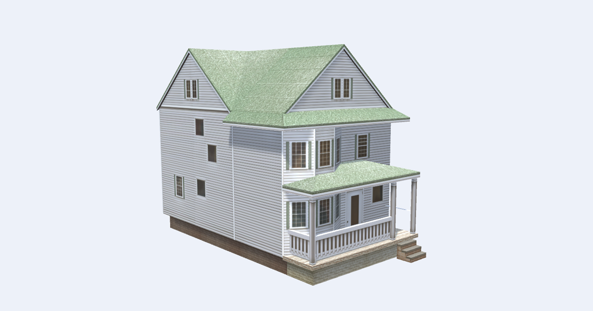 Modern House | 3D Exterior | Unity Asset Store