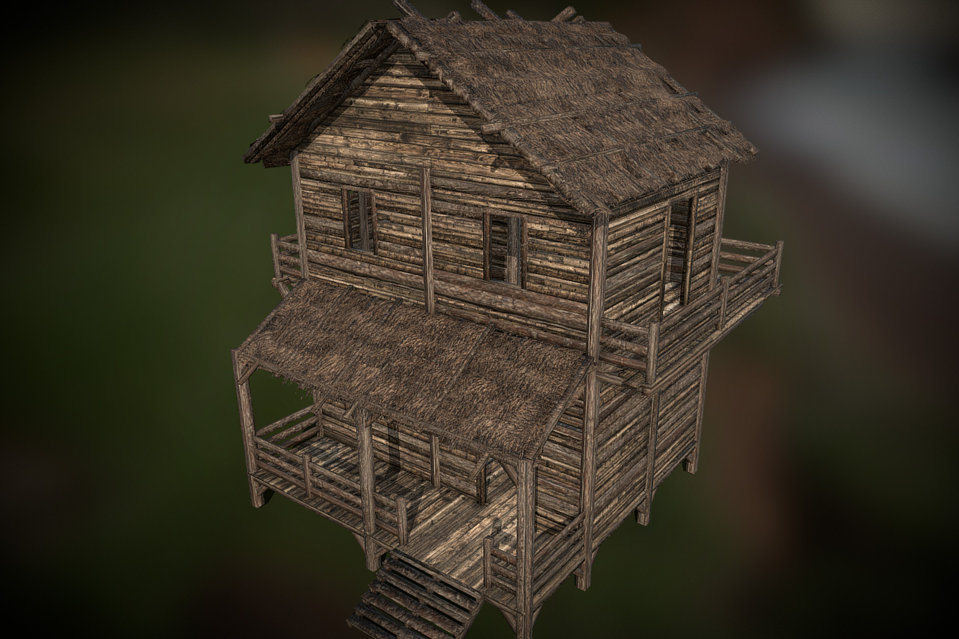 Medieval Wooden Shack 04 | 3D Historic | Unity Asset Store
