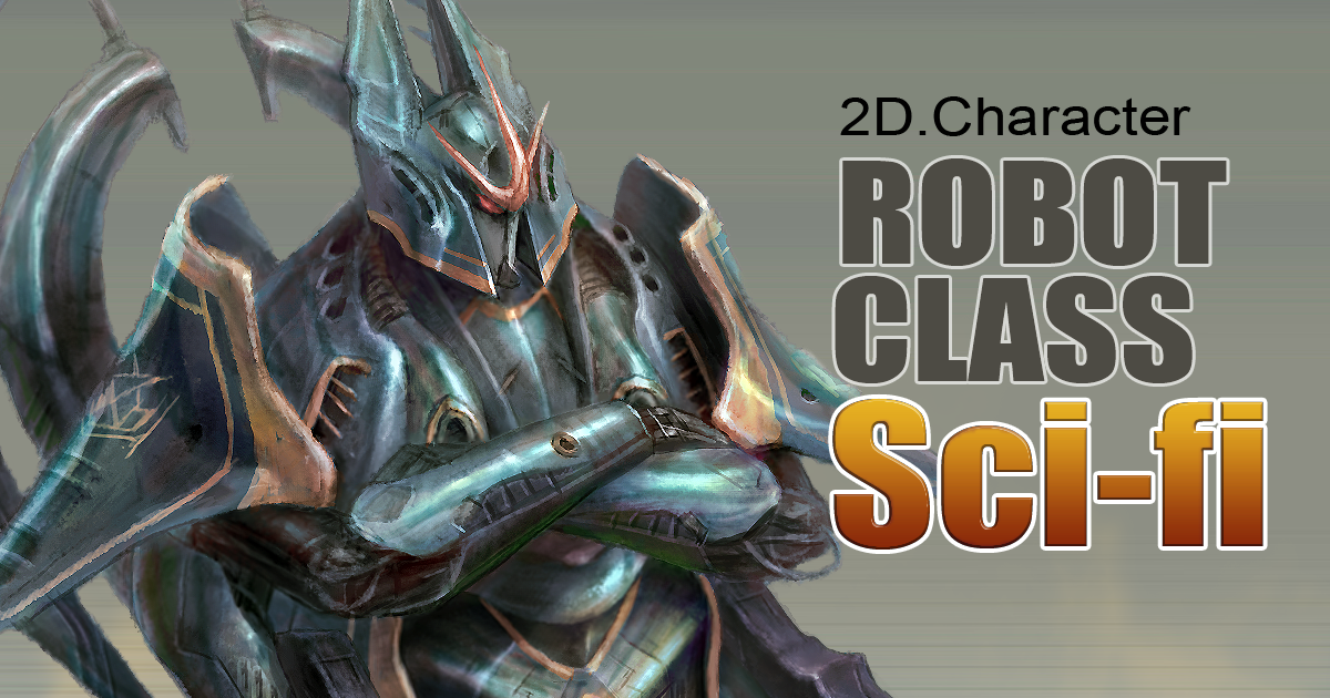 Sci-fi Robot Character | 2D Characters | Unity Asset Store