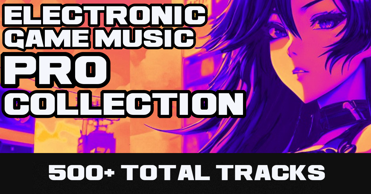 Electronic Game Music Pro Edition 2.1 Electronic Music Unity Asset