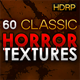 Horror Textures - 60 Classic 4k HDRP Seamless Materials for Horror Environment