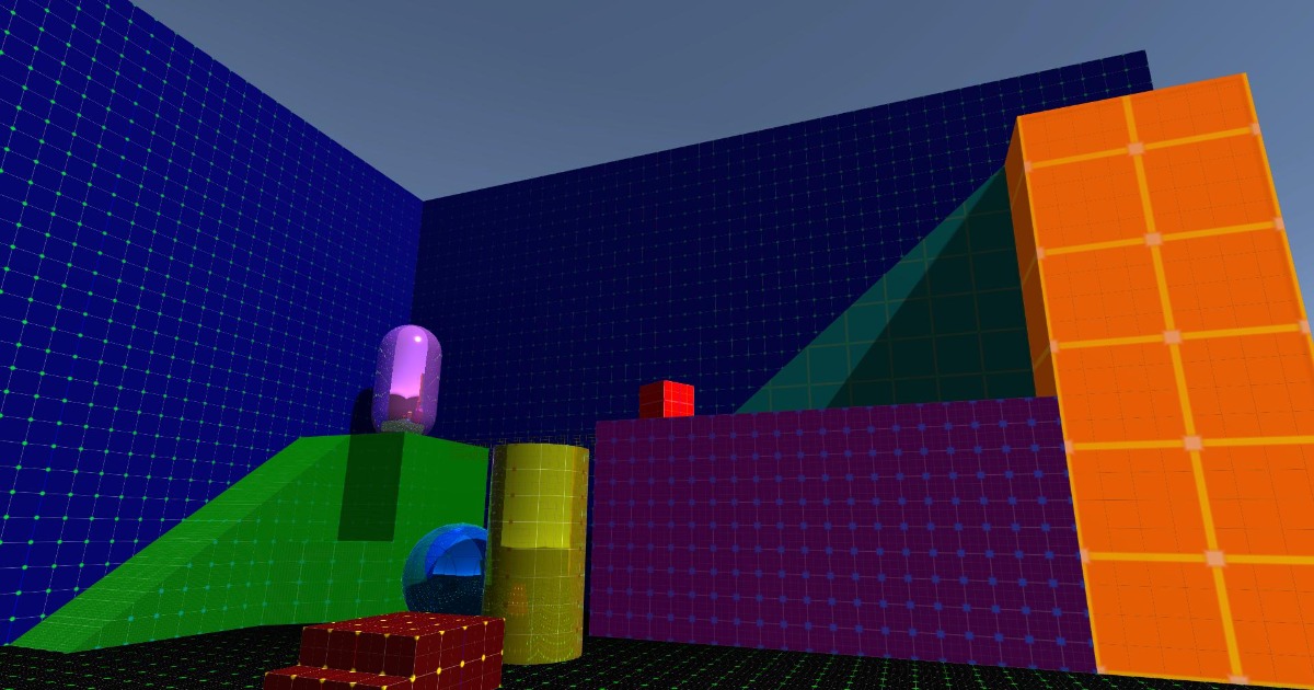 Unity Blueprint Shaders Customizable Grid Shader Graphs | VFX Shaders | Unity Asset Store