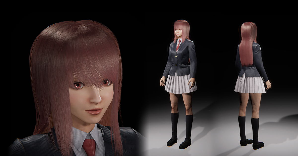Girl Unity Uniform Girl | Characters | Unity Asset Store