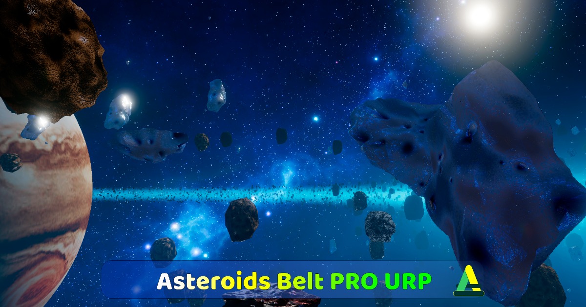 Asteroids Belt Pro | VFX Shaders | Unity Asset Store