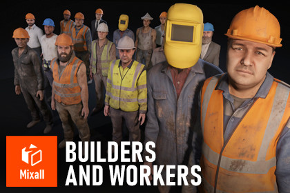 Builders and Workers - Construction