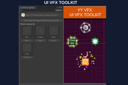 UI VFX Toolkit — Particle Effects for UGUI