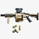 Grenade Launcher 01 Sandal URP HDRP Textures