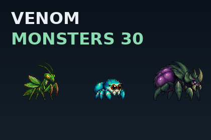 Venom Monsters 30 - Animated Insect Creatures