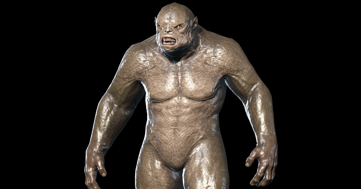 Monster Ogre 2 | 3D Creatures | Unity Asset Store