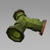 LowPoly Modular Pipes Standard Pack