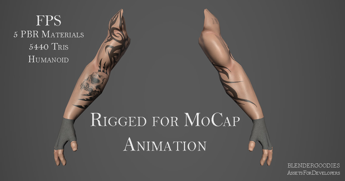 HandsArms_Humanoid | 3D Characters | Unity Asset Store