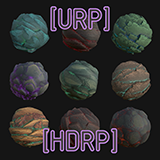 [URP][HDRP] Pack Stylized Texture 11