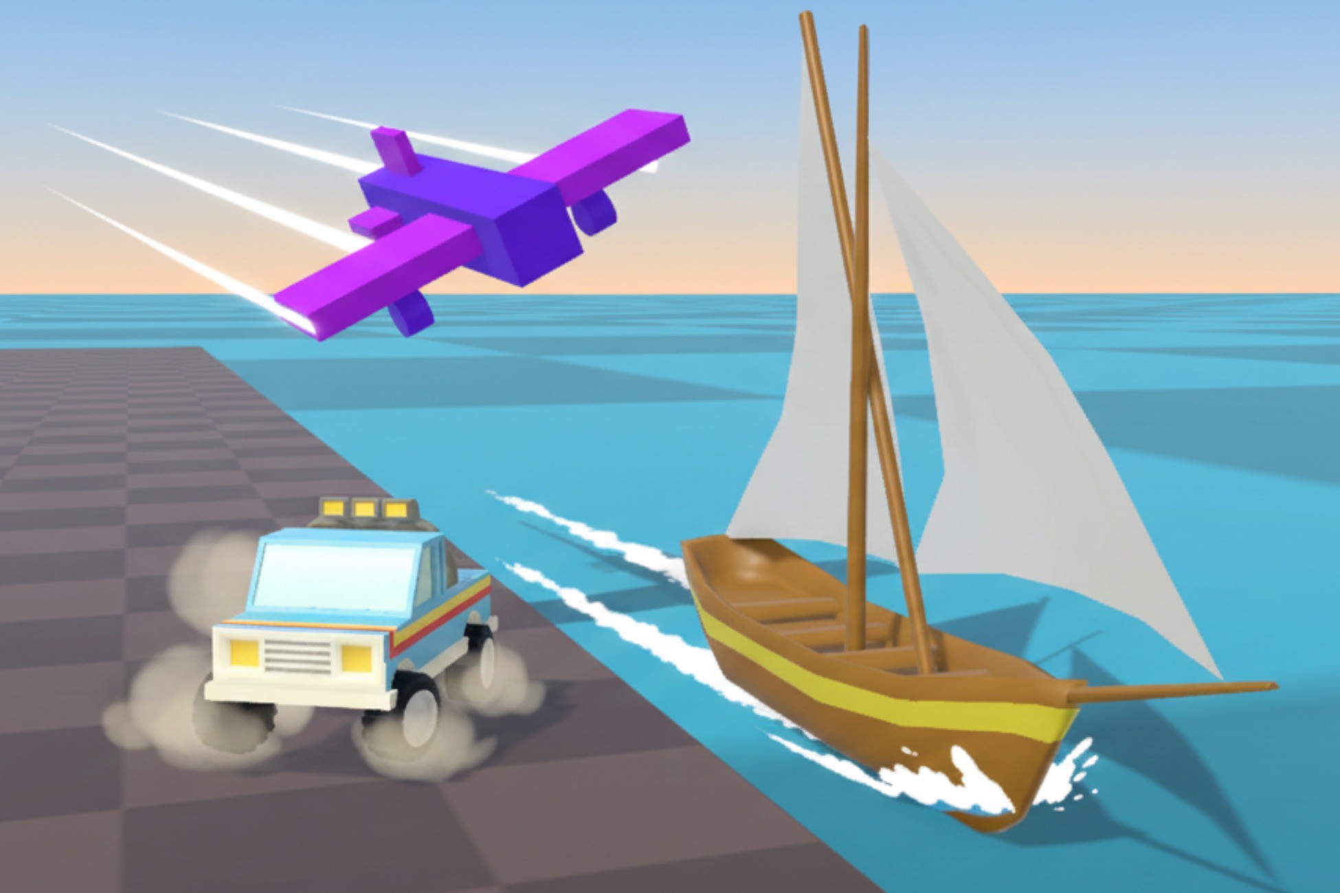 Vehicles Controllers Pack - PC, Mobile, Gamepad | 물리엔진 | Unity Asset Store