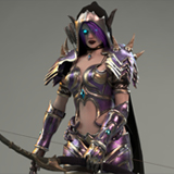 Elf Woman Archer Warrior