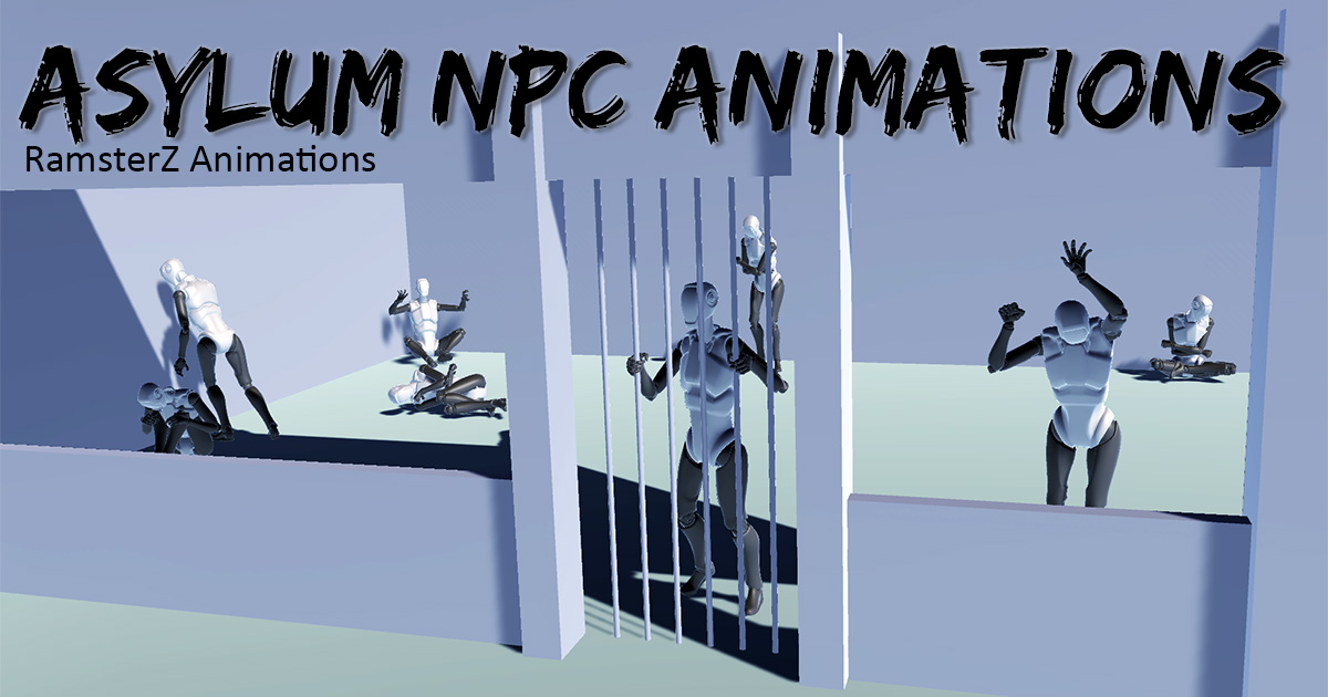 Npc Animation Asylum NPC Animations | 3D Animations | Unity Asset Store