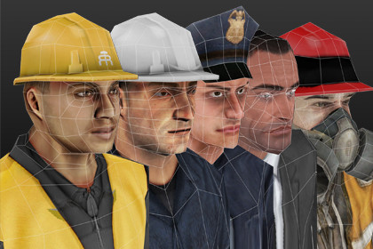 Low Poly Humans Pack