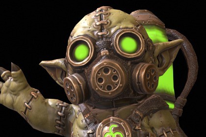 Chibi Necro Zombie Goblin