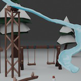 Stylized Winter Playground Pack
