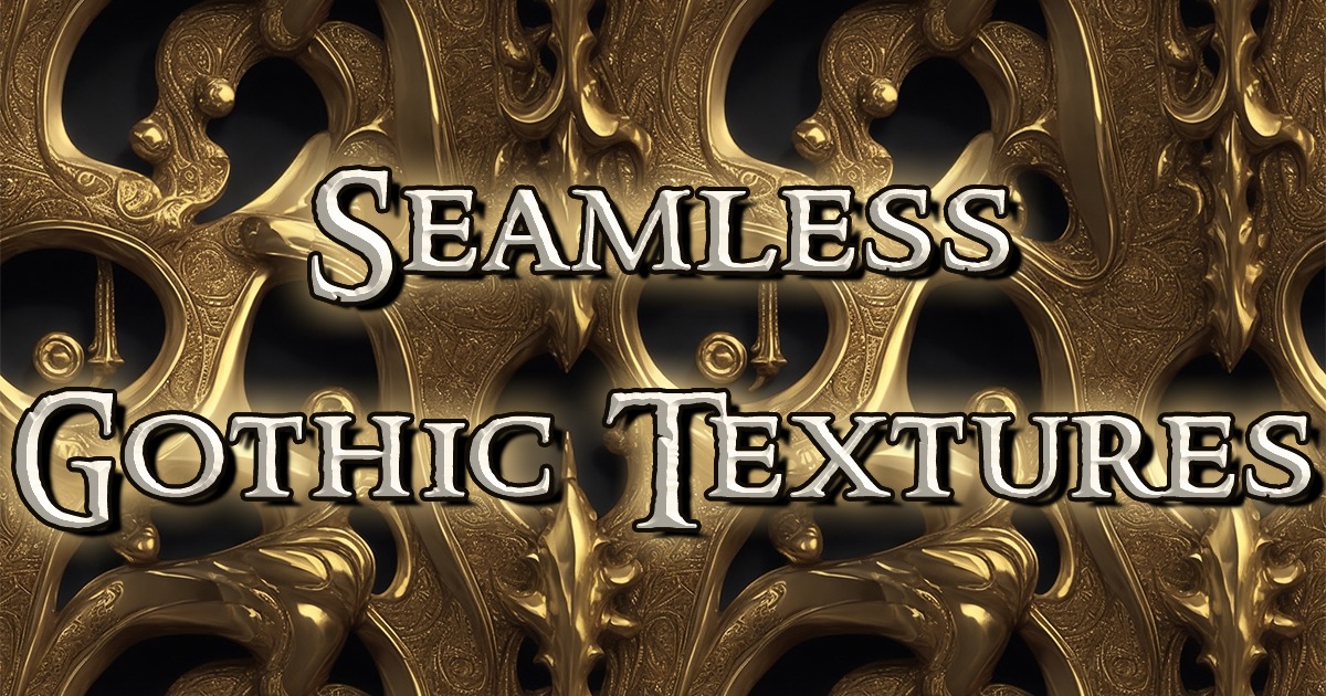 Unity Texture Seamless Pattern 100 Seamless Gothic Textures & Materials Pack | 2D Textures & Materials ...
