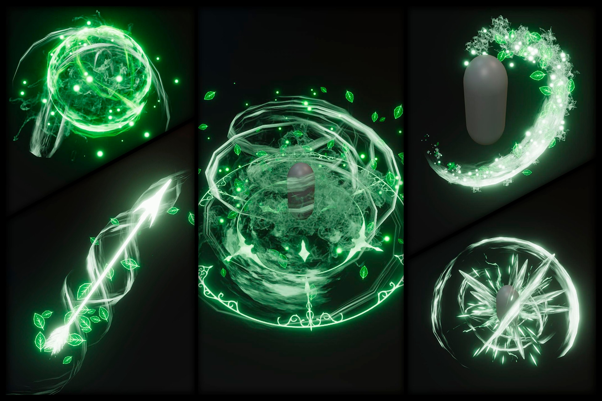 Magic Power Unity Air Magic | VFX Particles | Unity Asset Store