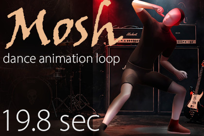 dance: Mosh - animation loop. 200bpm