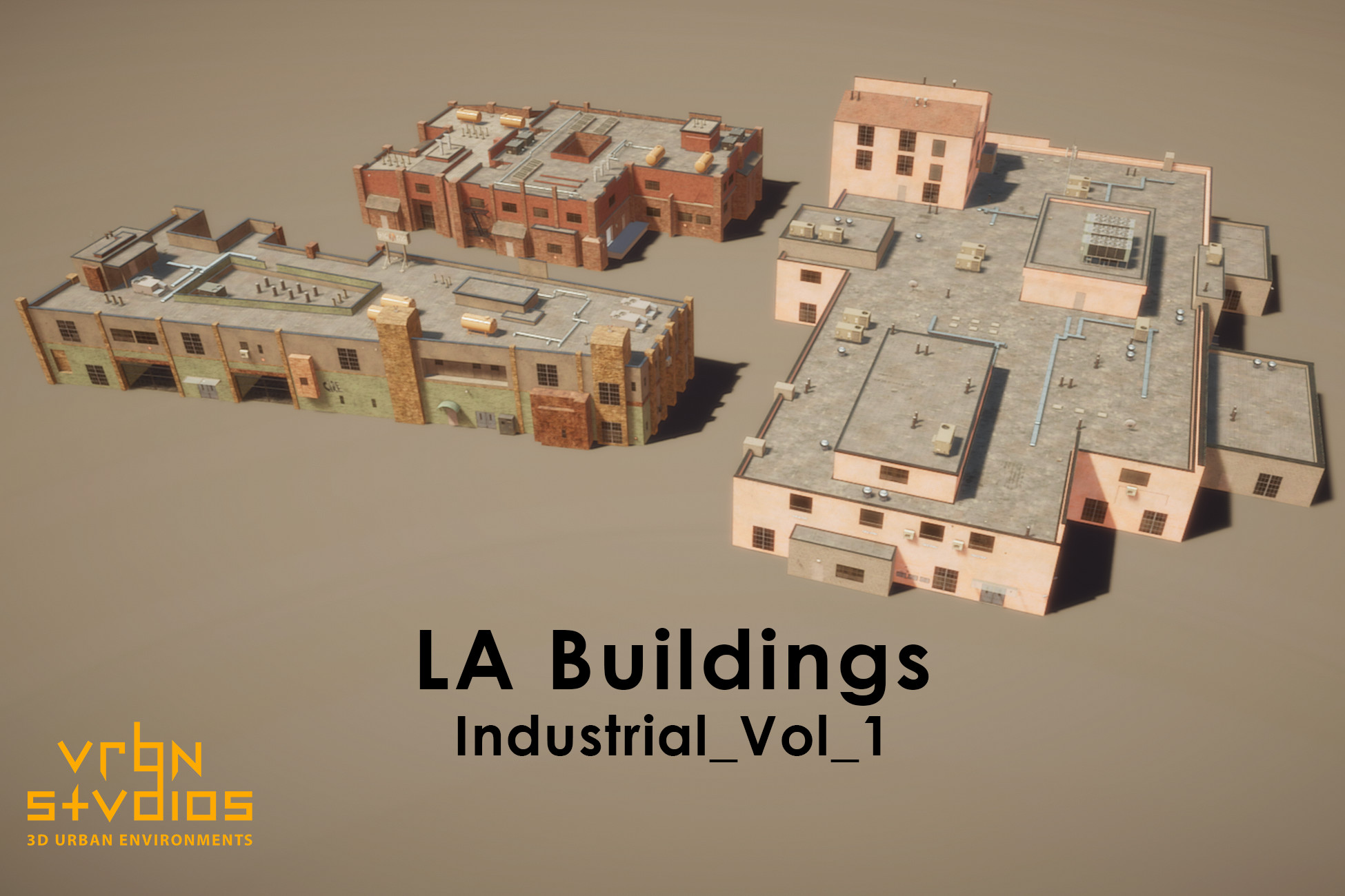 LA Buildings Industrial Vol 1
