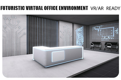 Futuristic Virtual Office Environment – VR/AR