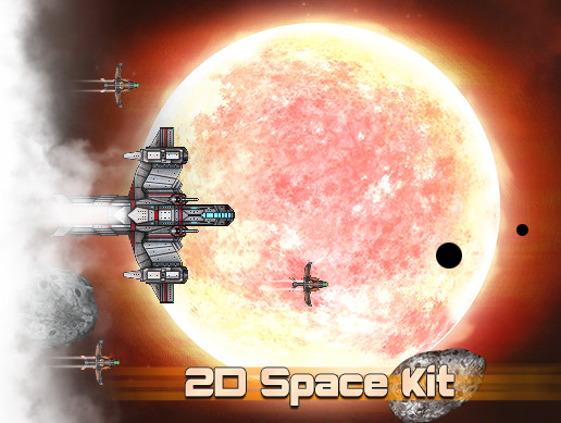 2D Space Kit | 2D Environments | Unity Asset Store