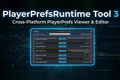 PlayerPrefs Runtime Tool - Viewer and Editor