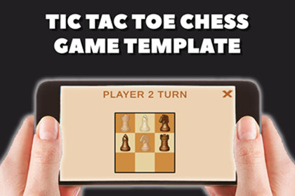 Tic Tac Toe Chess Game Template