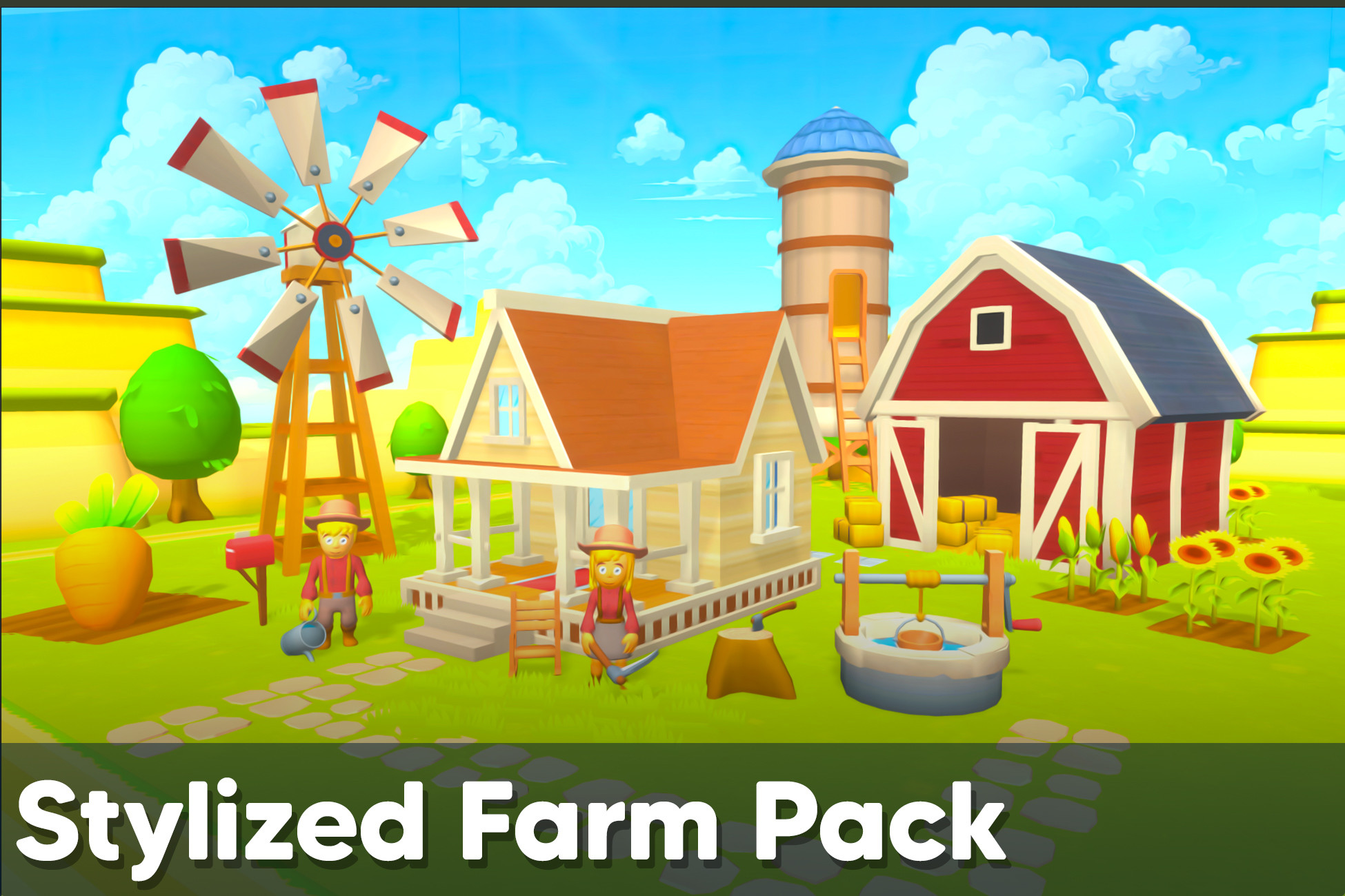 Farm Pack Stylized Toon Farm Pack | 3D Environments | Unity Asset Store