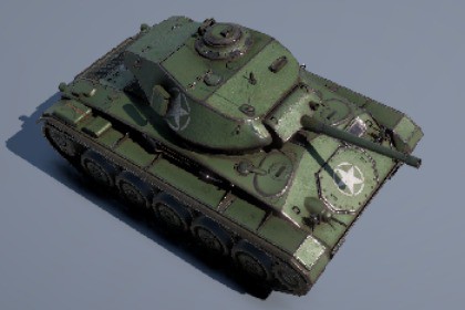 Tank-M24(Chaffee)