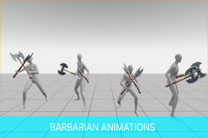 Barbarian Animations