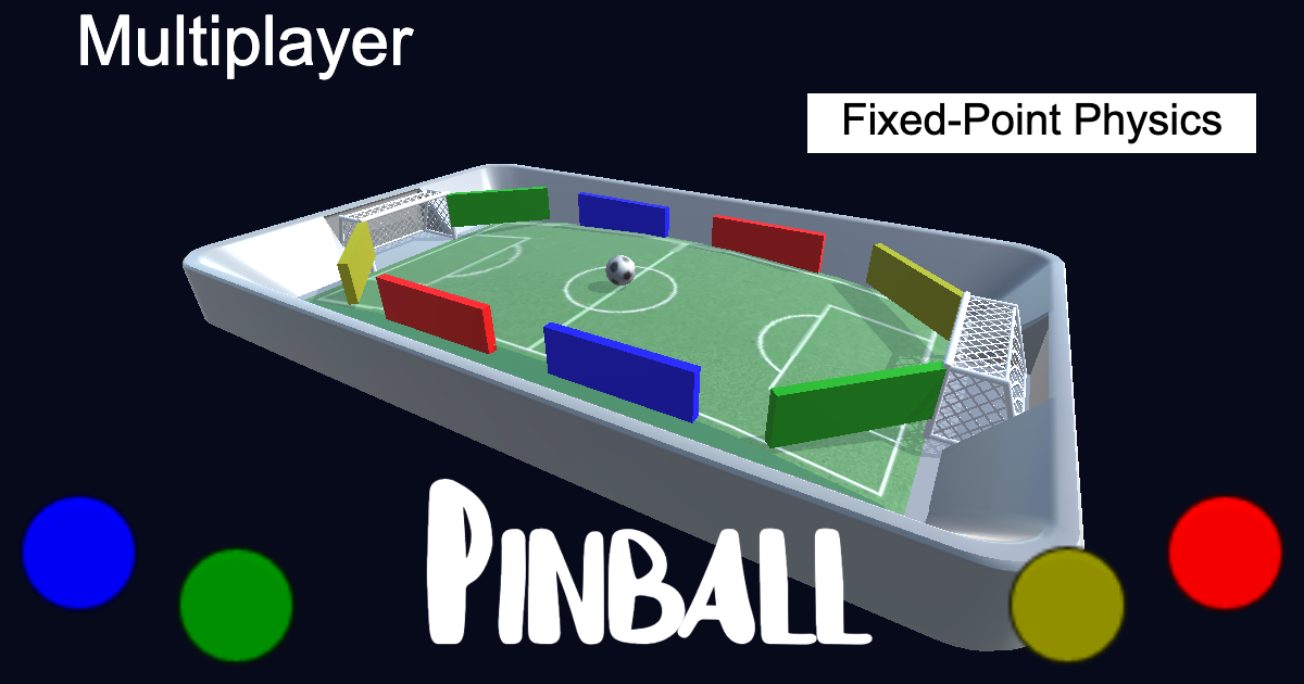 Pinball Multiplayer with Fixed Point 3D Physics, AI (Calculable ...