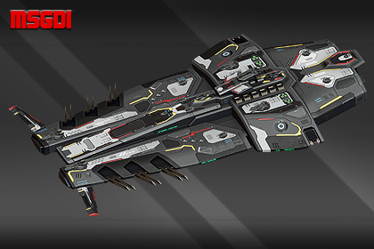 Spaceship Oblivion Heavy Cruiser