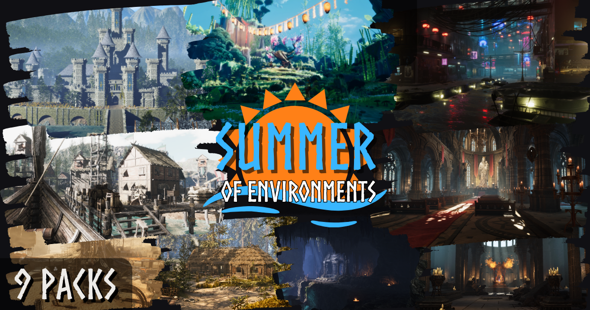 Environment Ultimate Bundle: Summer Edition | 3D Fantasy | Unity Asset ...