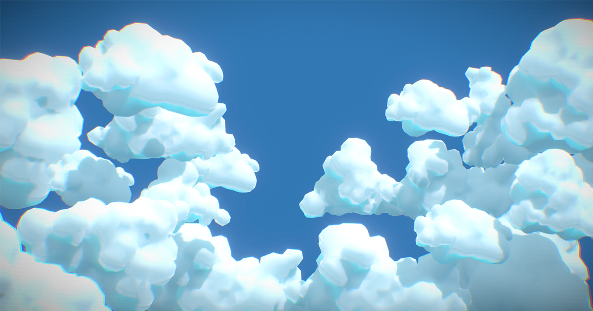 Stylized Clouds Pack - Vol 03 | 3D Props | Unity Asset Store
