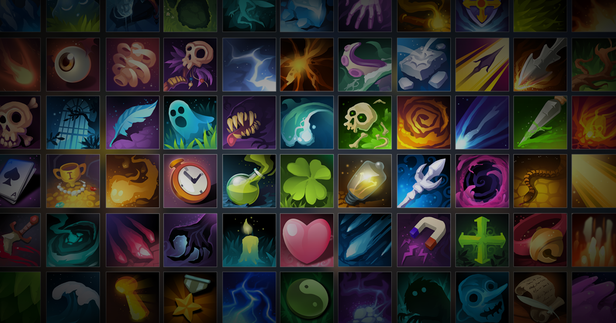 Spells icons | 2D Icons | Unity Asset Store