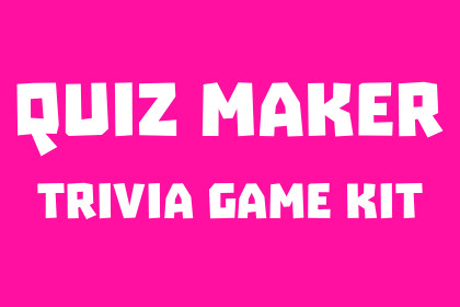 Quiz Maker – Trivia & Learning Game Kit