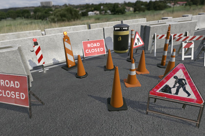 Road Cones, Barriers & Street Props